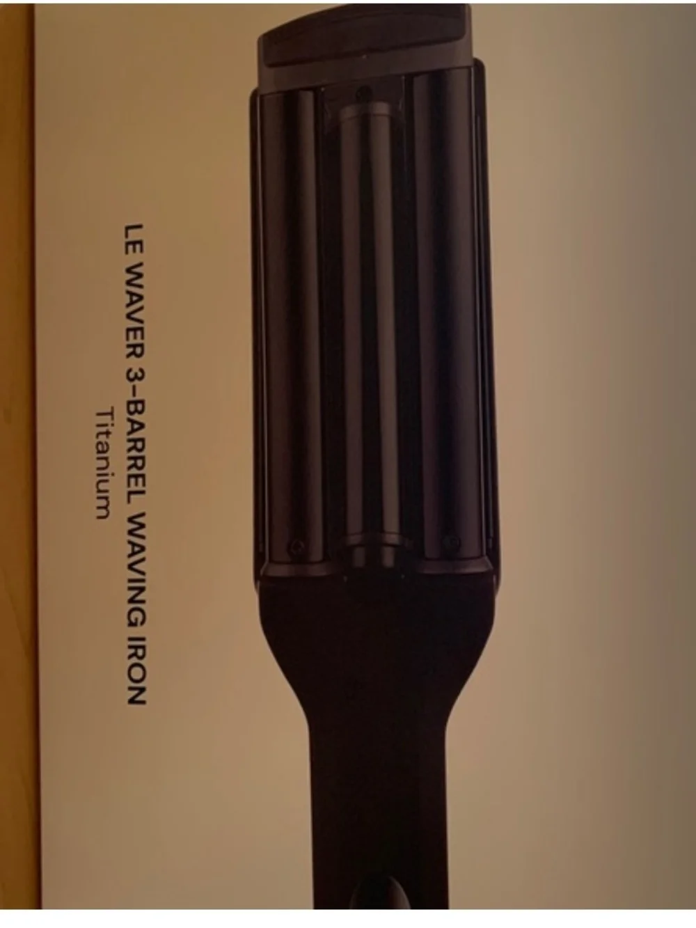 Lange 3-Barrel Waving Iron in Black